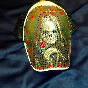 Custom made bling cap for men